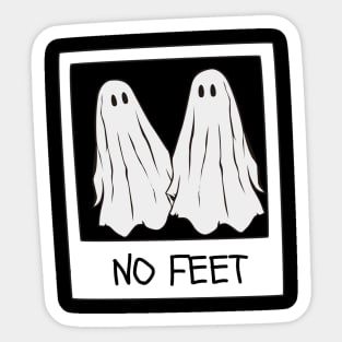 No feet! Sticker